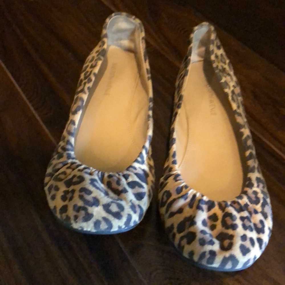 Ballet flats leopard print